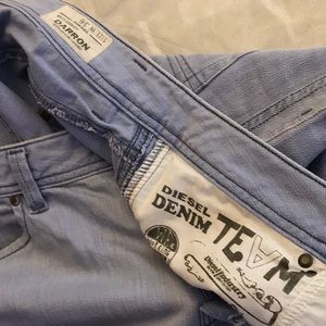 Diesel jeans. Light blue. Fitted. 36/34